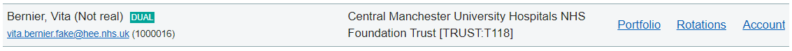 This image shows the dual label on the foundation doctor search page